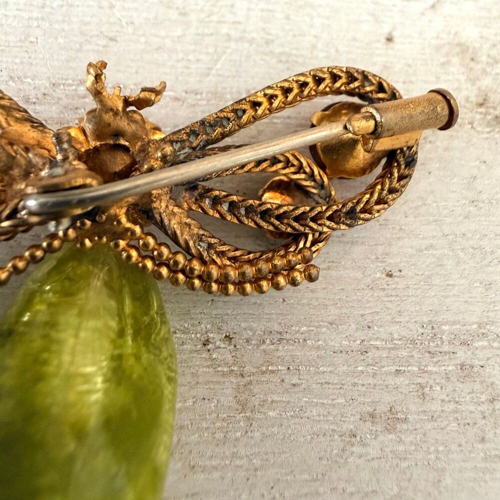 Antique Butterfly Brooch - Picture 4 of 7